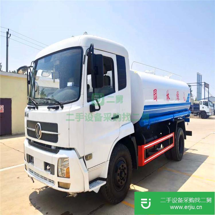 湖北出售二手東風天錦12方灑水車