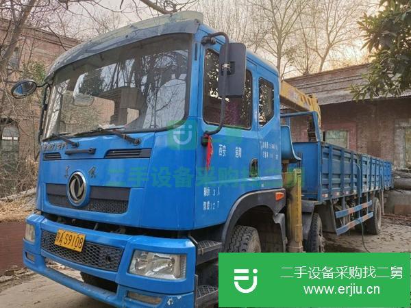 陜西出售二手國四小三軸隨車吊