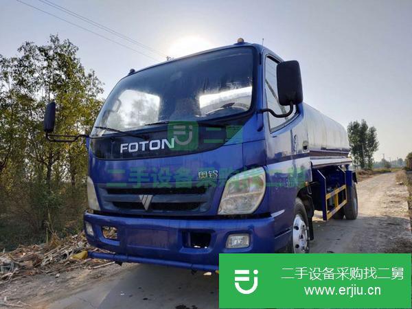 河北出售二手八噸福田奧鈴綠化灑水車