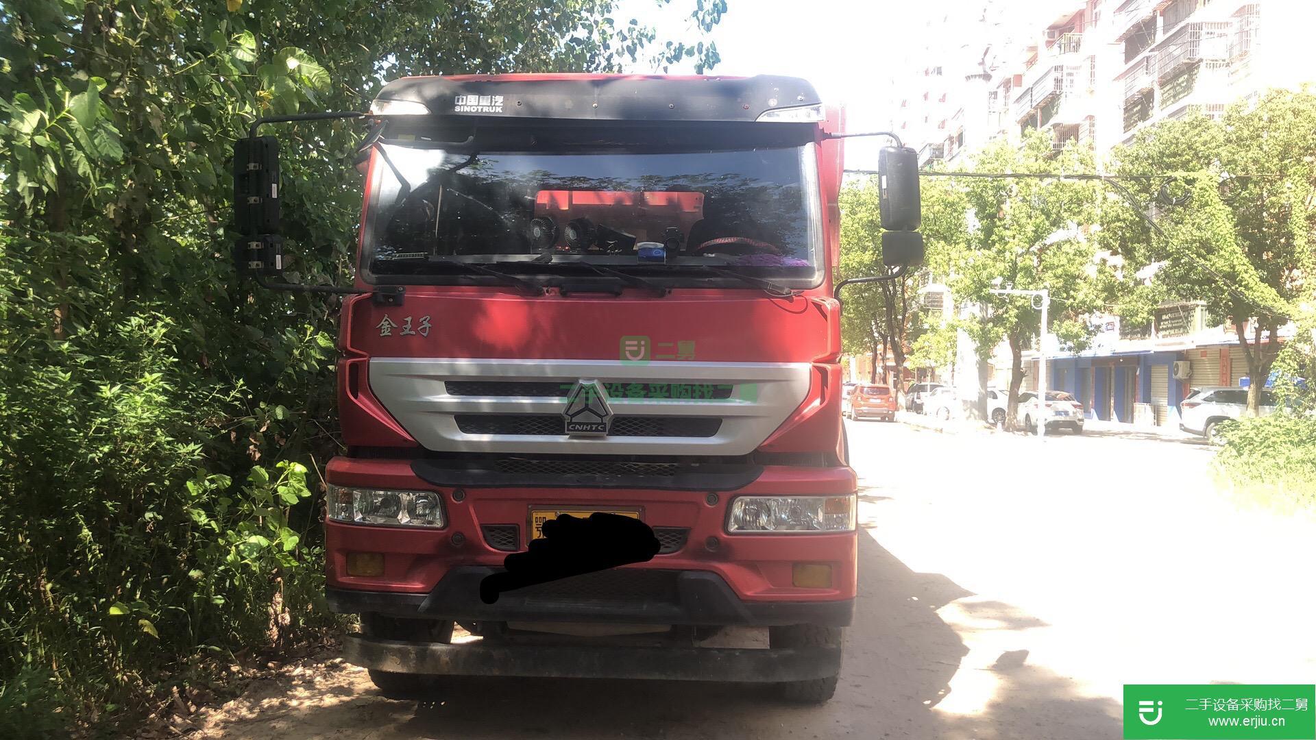 湖北出售二手重汽斯太爾自卸車