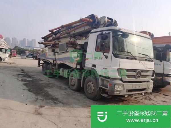湖南出售二手奔馳52米泵車手續(xù)齊全車況零故障