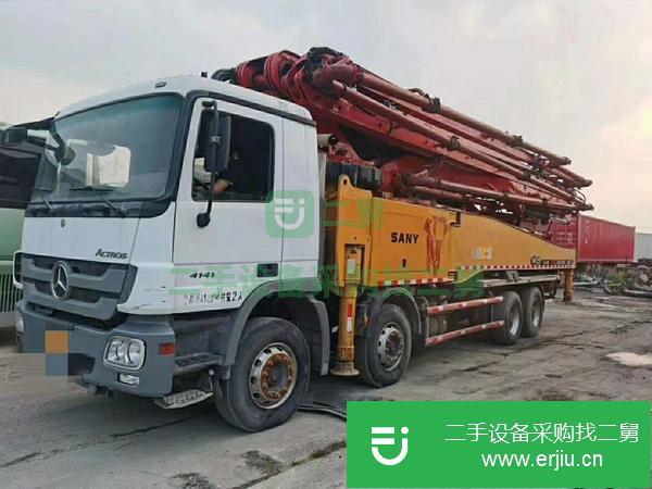 上海出售二手奔馳56米車泵車車況極品