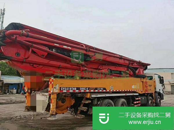 上海出售二手奔馳56米車泵車車況極品