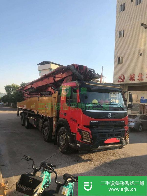 河南出售二手18年國五56米泵車