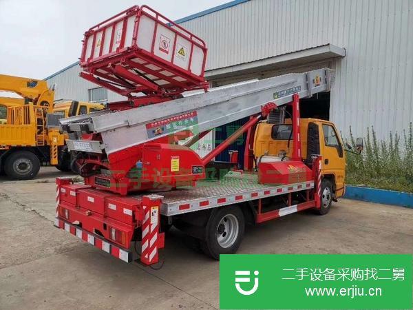 河南出售二手江鈴單排云梯車國六