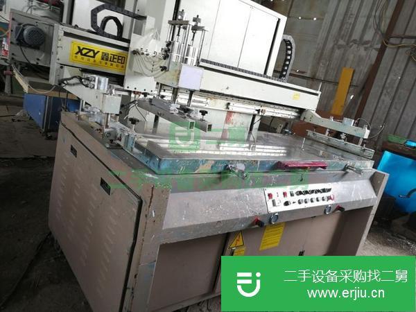 廣東出售二手工作臺面17年絲印機