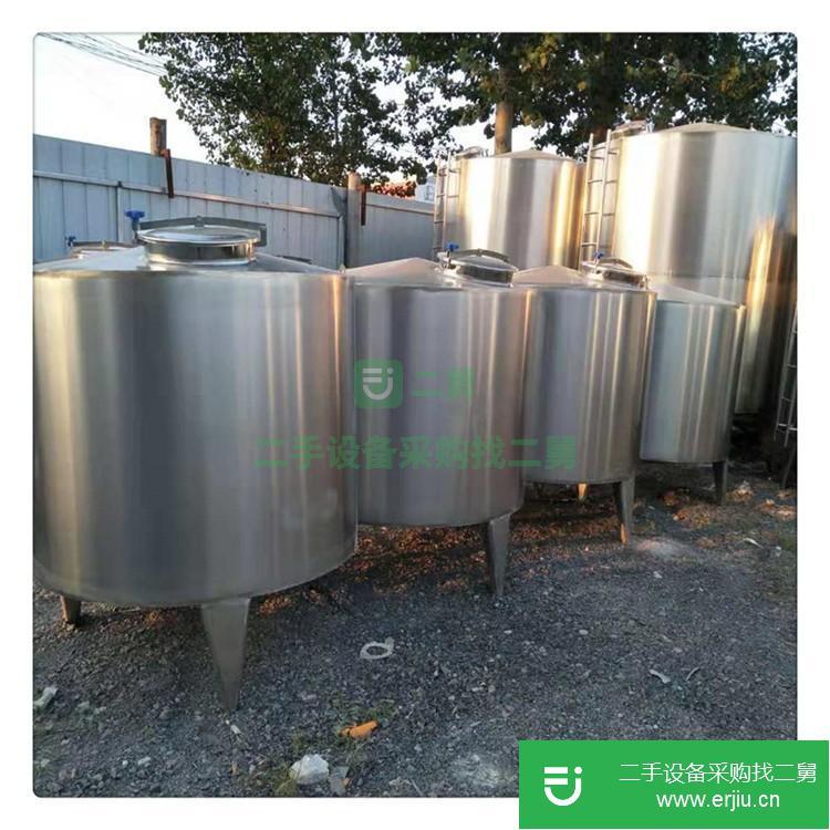 山東出售二手20噸不銹鋼儲罐