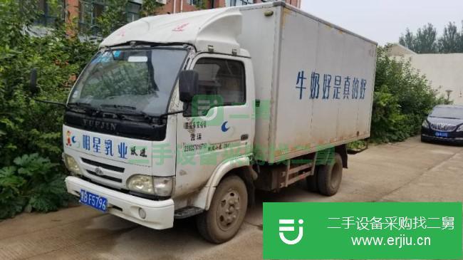 黑龍江出售二手上汽躍進廂式貨車
