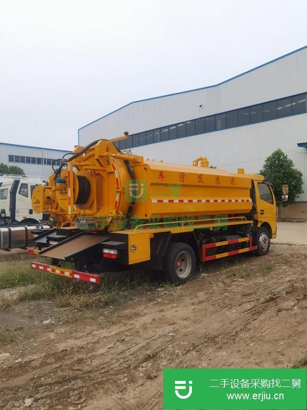 福建出售二手6方高壓清洗吸污車