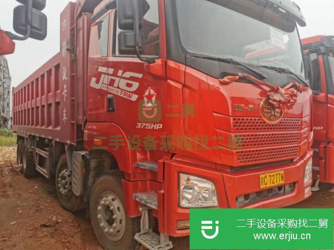 江西出售二手一汽解放前四后八自卸車