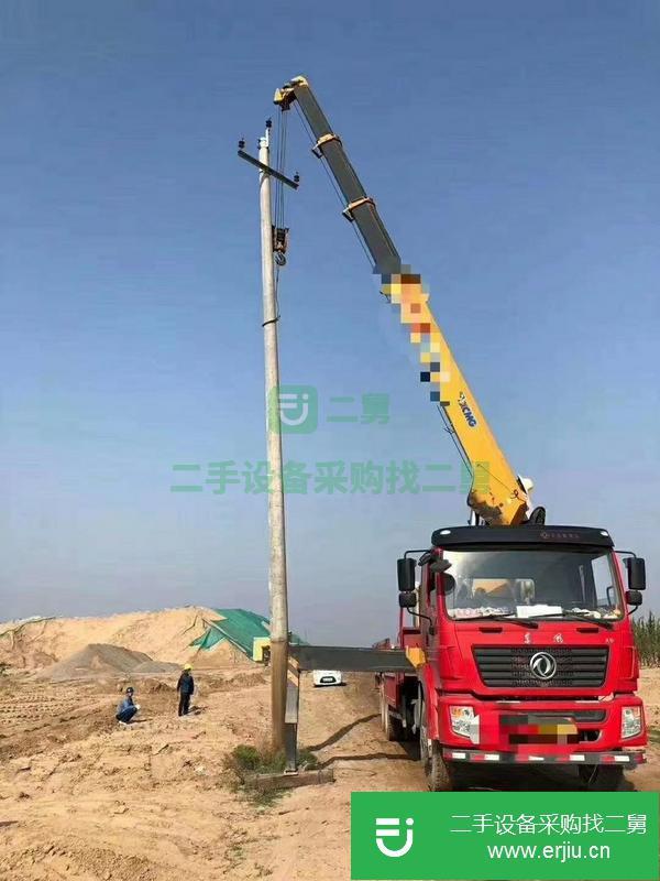 湖北出售二手前二后八徐工12噸隨車吊