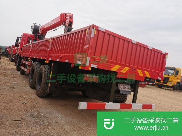 江蘇出售二手東風四軸車型三一14噸隨車吊