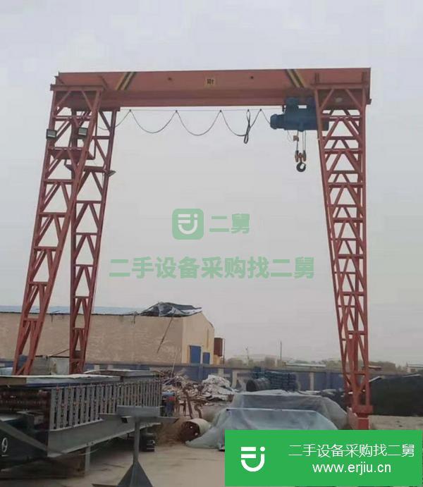 甘肅出售二手上包下花10噸龍門吊