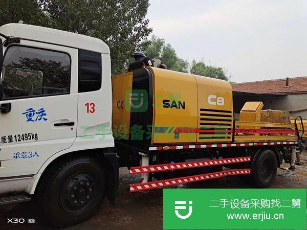 河北出售二手三一10020車載泵手續齊全包提檔過戶