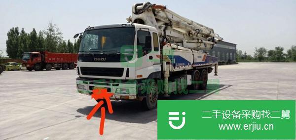 上海出售二手11年47米中聯(lián)五十鈴泵車包過(guò)戶河北看車