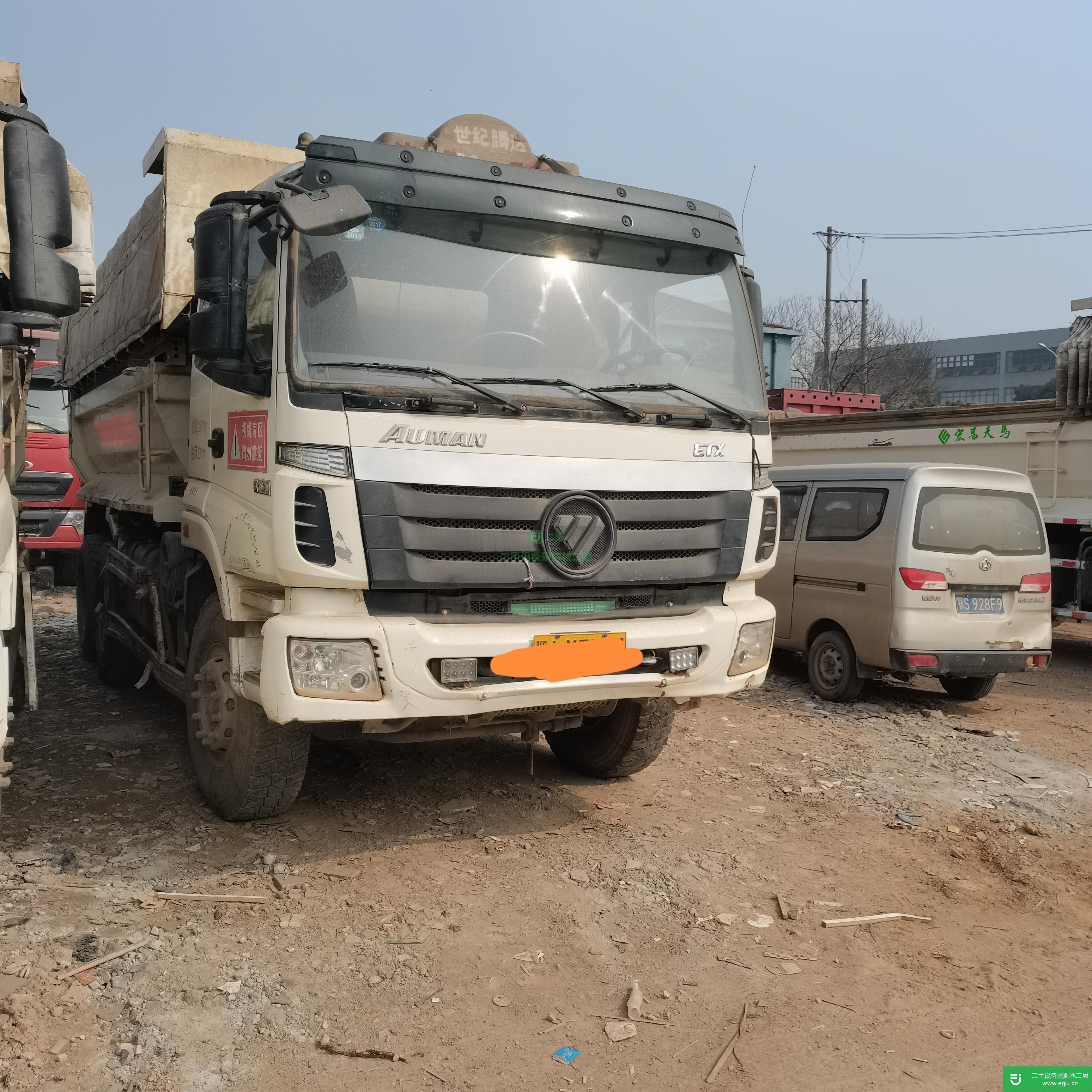 湖北出售二手福田歐曼自卸車