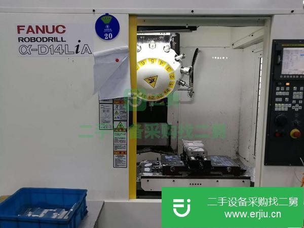 江蘇出售二手日本發那科α-D14LiA鉆攻中心