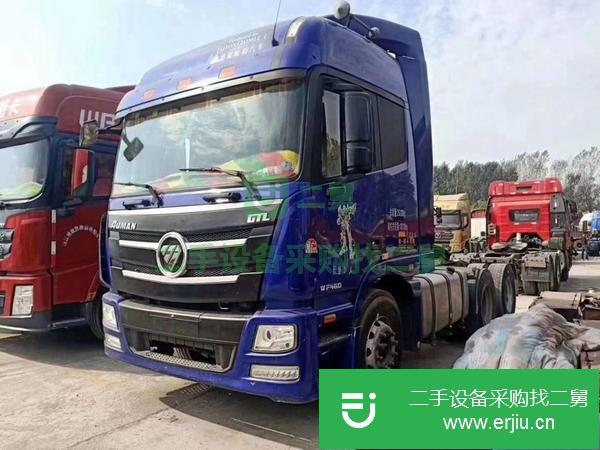 廣東出售二手九成新牽引車，可分期付款，山東看車
