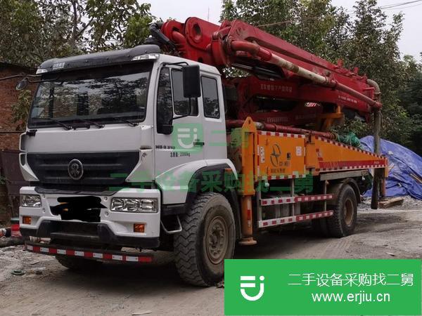 天津出售18年科尼樂37米泵車，手續(xù)齊全，干活不多，精品車況，包提檔過戶