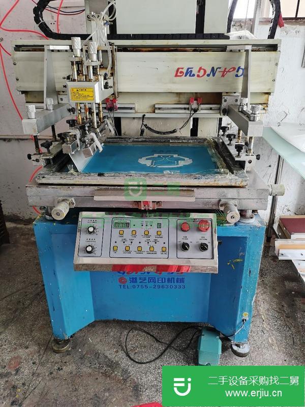 江西出售二手升降半自動(dòng)絲印機(jī)