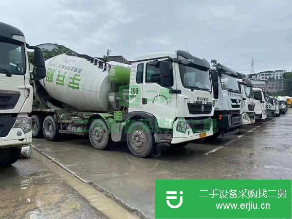 內(nèi)蒙古出售二手國五輕量化攪拌車