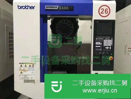 廣東出售二手日本兄弟機(jī)S500Z1鉆攻中心