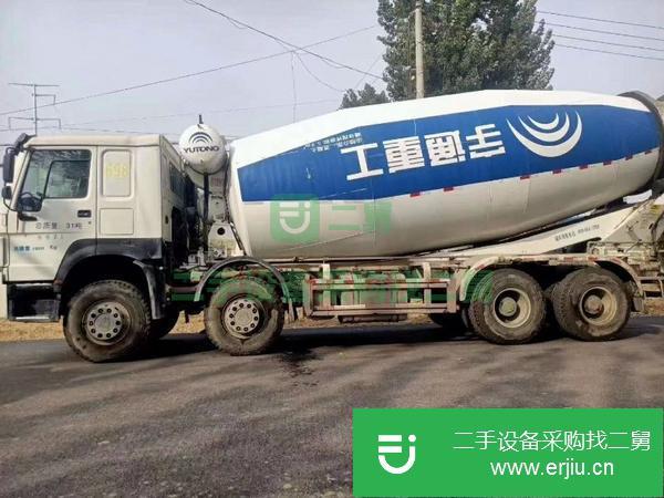 山東出售二手15年豪沃大20方國四攪拌車手續齊全