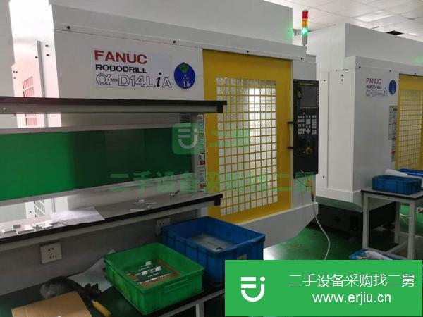 江蘇出售二手日本發那科α-D14LiA鉆攻中心