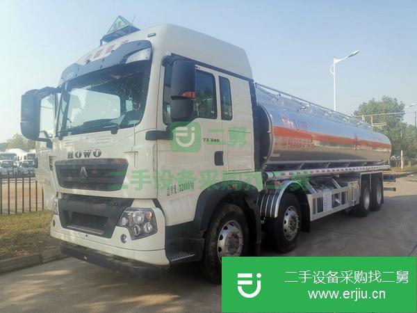 湖北出售二手楚勝前四后八油罐車
