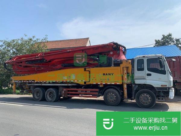 山東出售二手五十鈴叉腿52米泵車臂架無焊接接手就用