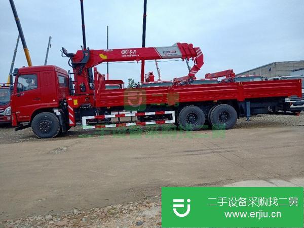 浙江出售二手華神F5后八輪長興12噸隨車吊