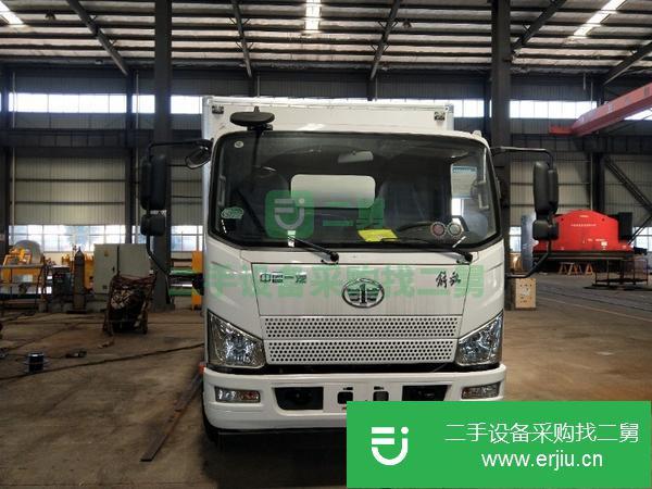 山西出售二手解放J6F國六危險品廂式運輸車