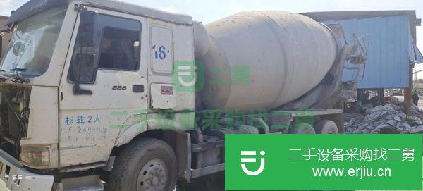云南出售二手豪沃大12方攪拌車