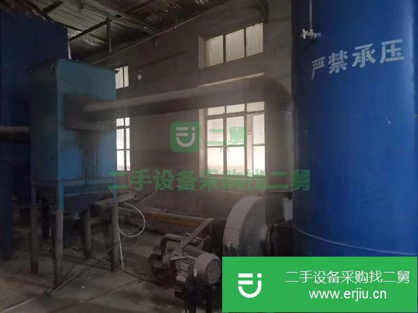 甘肅出售二手2噸生物質熱水鍋爐