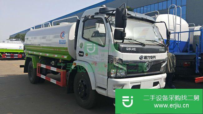 湖北出售二手東風10方國六150馬力灑水車