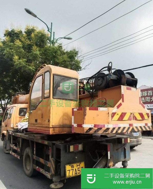 湖北出售二手8噸鑫達牌汽車吊