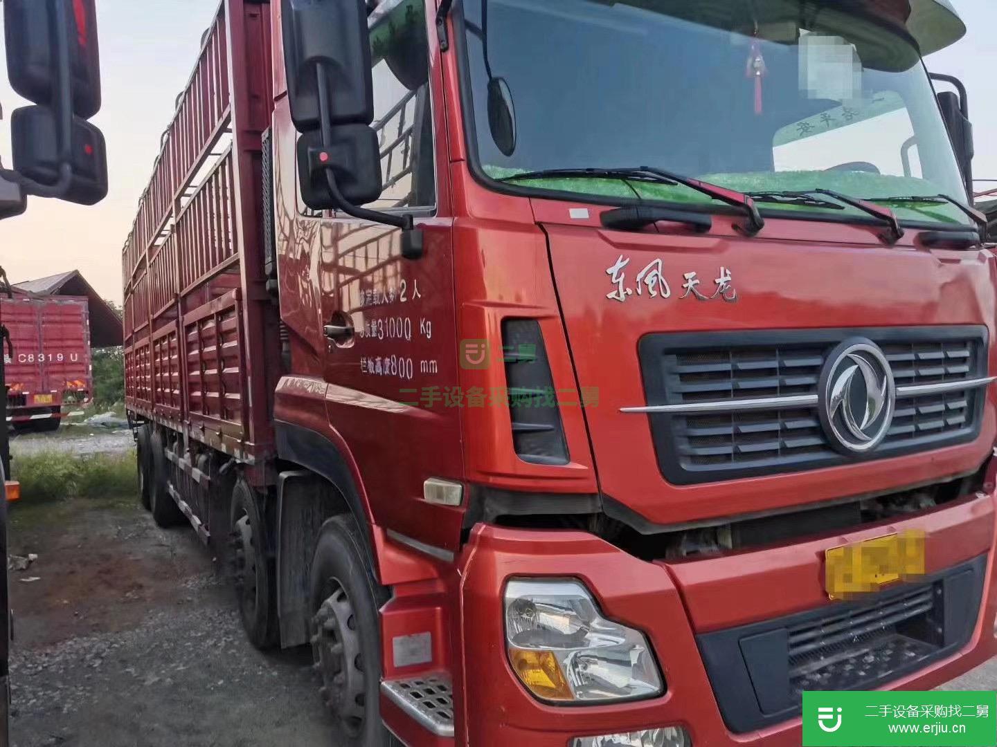 江西出售二手東風天龍高欄載貨車