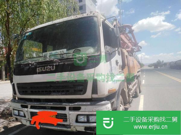 河南出售二手三一40米泵車手續(xù)齊全
