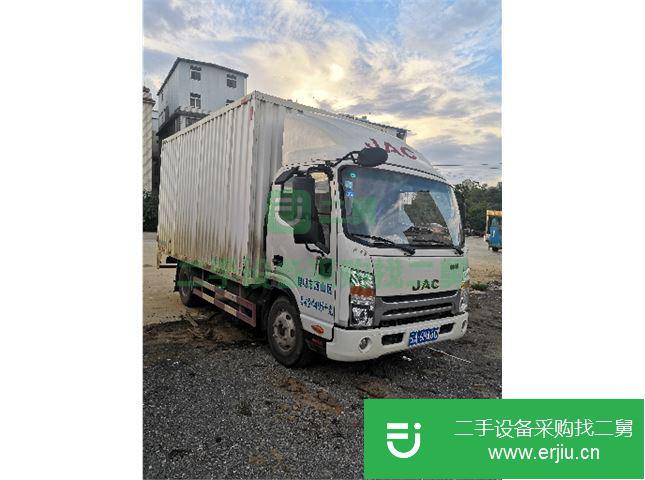 云南出售二手江淮帥鈴箱式貨車