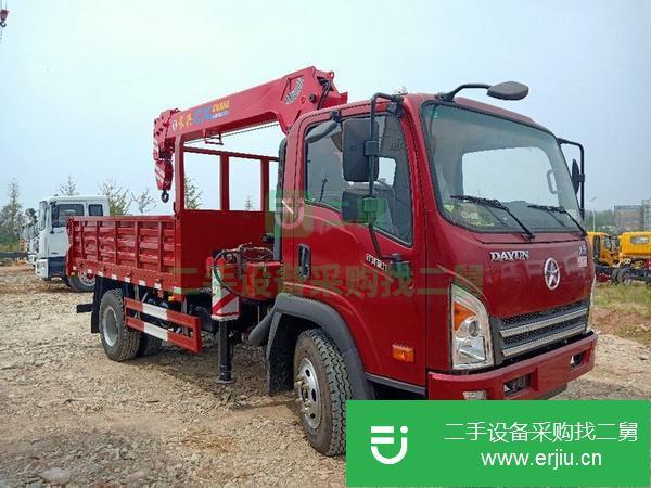 遼寧出售二手大運五噸藍牌隨車吊