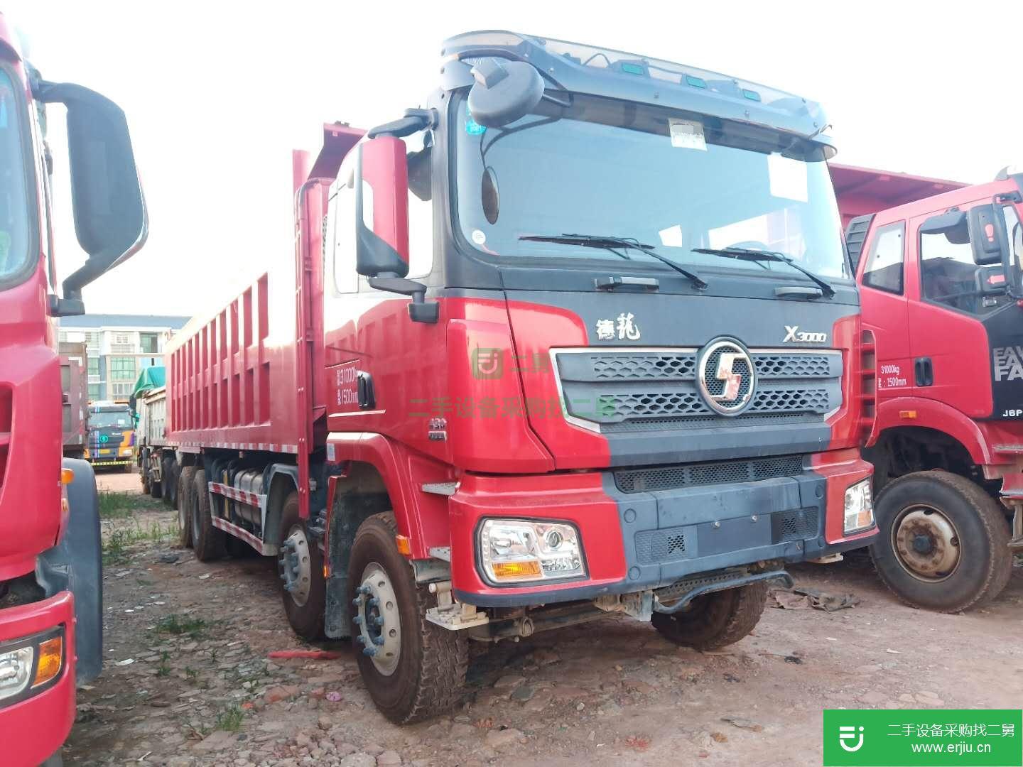 江西出售二手德龍X3000前四后八自卸車
