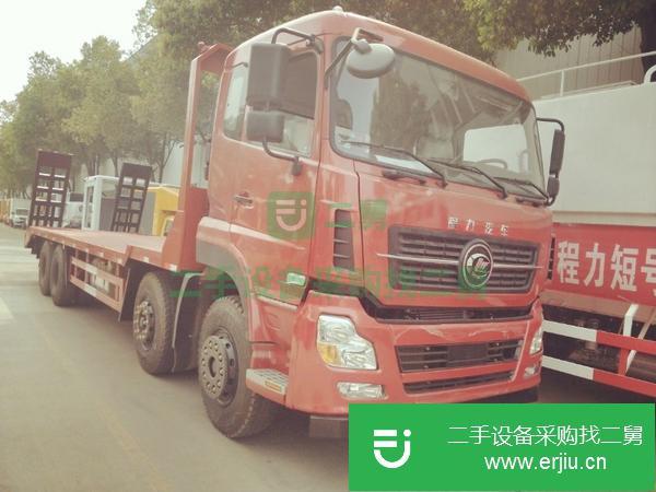 湖北出售二手程力前四后八平板運輸車