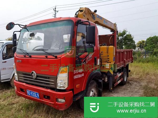 湖北出售二手徐工5噸四節臂隨車吊車