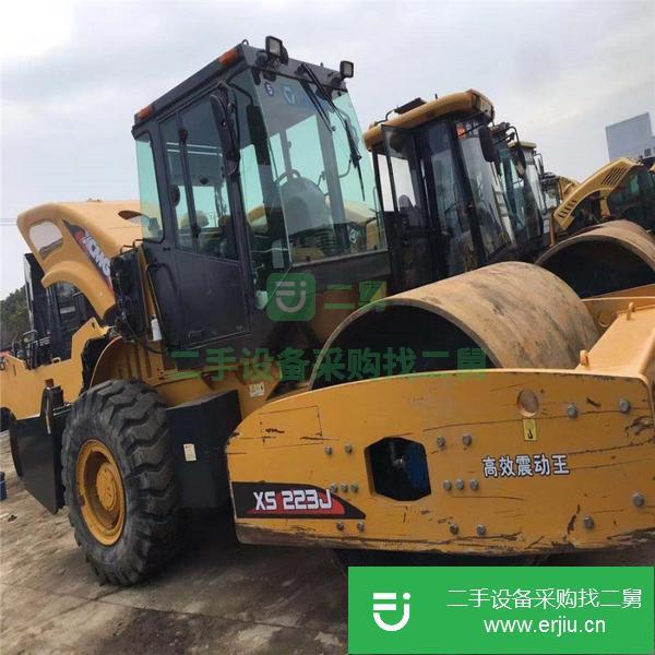 天津出售二手22噸壓路機