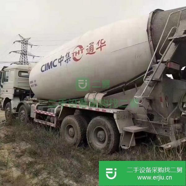 山東出售二手18年7月份德龍大20方攪拌車