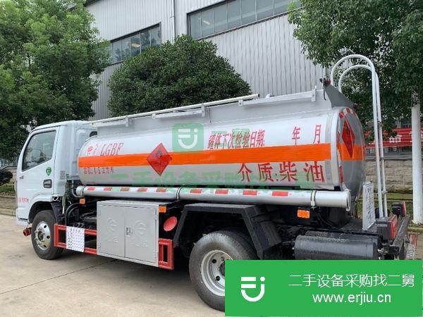 黑龍江出售二手國(guó)六東風(fēng)5噸油罐車(chē)手續(xù)齊全包上戶(hù)