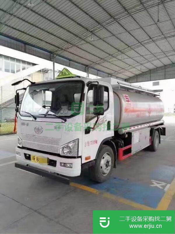 湖北出售二手大馬力10噸油罐車