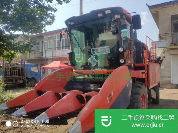 黑龍江出售二手久保田1408玉米收割機