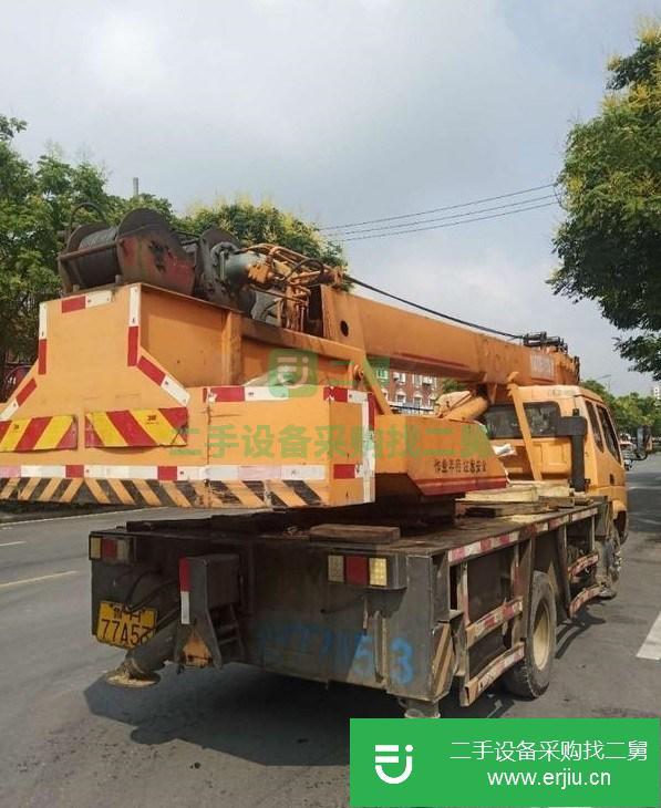 湖北出售二手8噸鑫達牌汽車吊