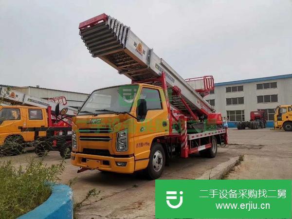 河南出售二手江鈴單排云梯車國六